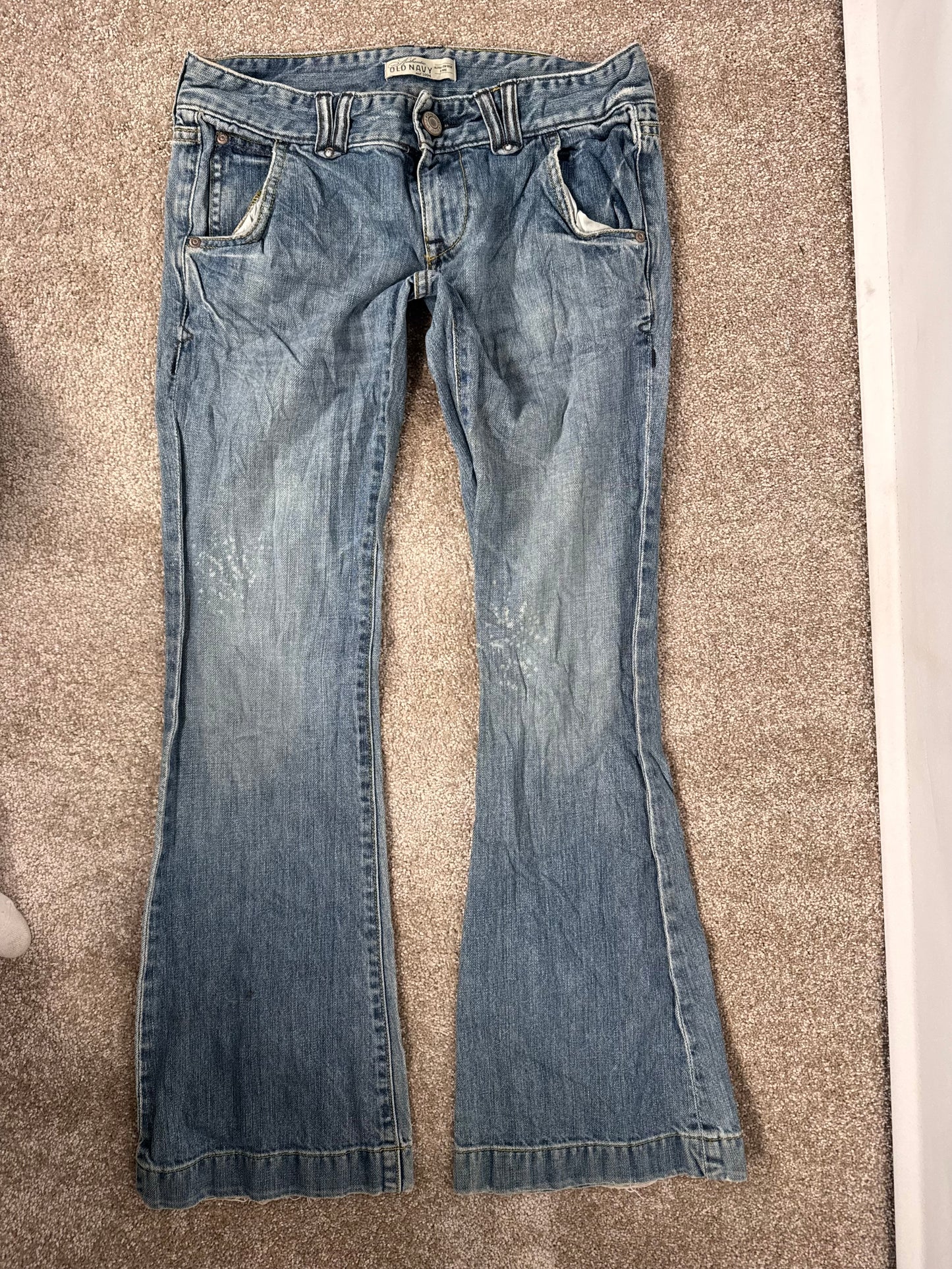 Lågmidjade jeans stl: S