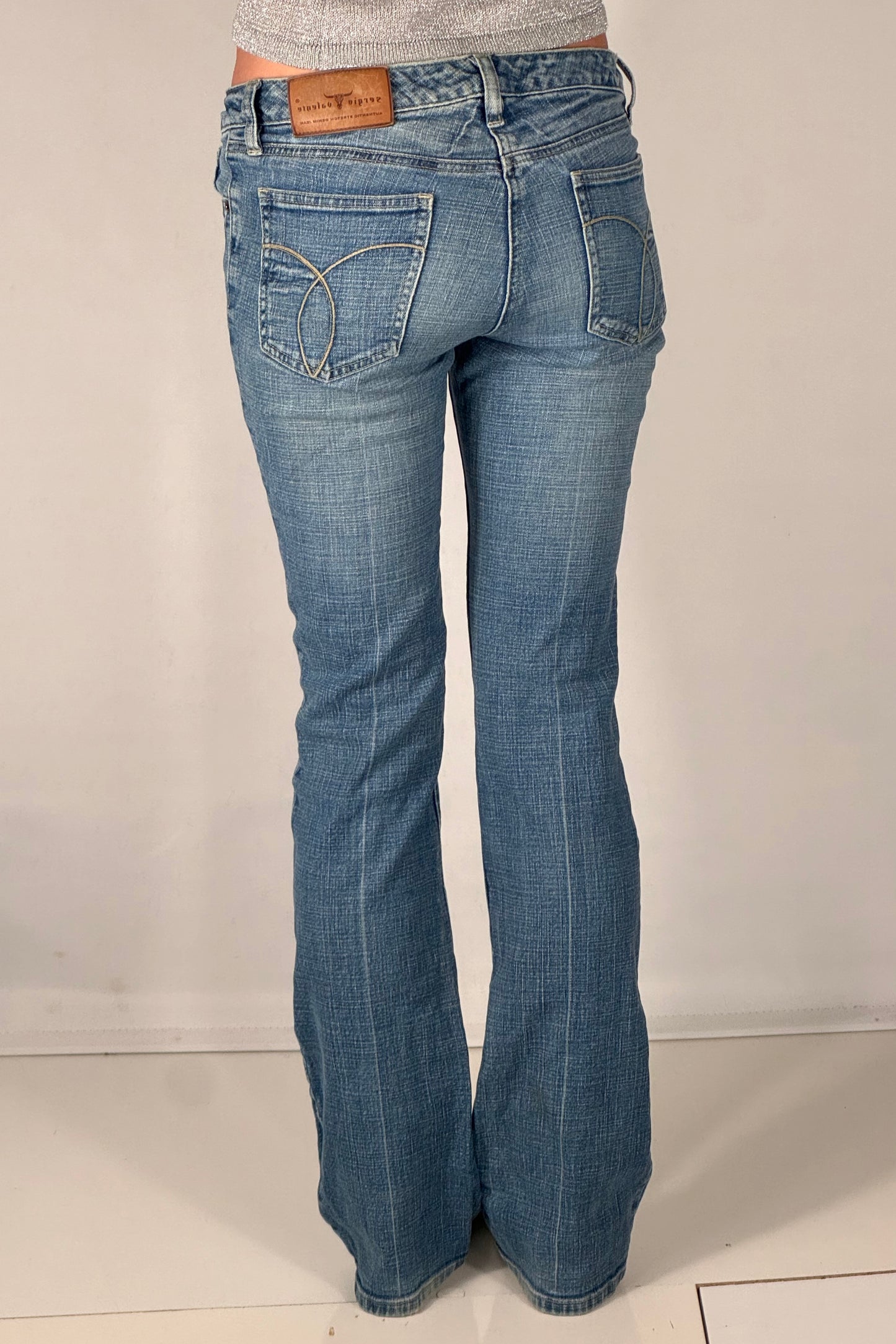 Lågmidjade jeans stl: XS