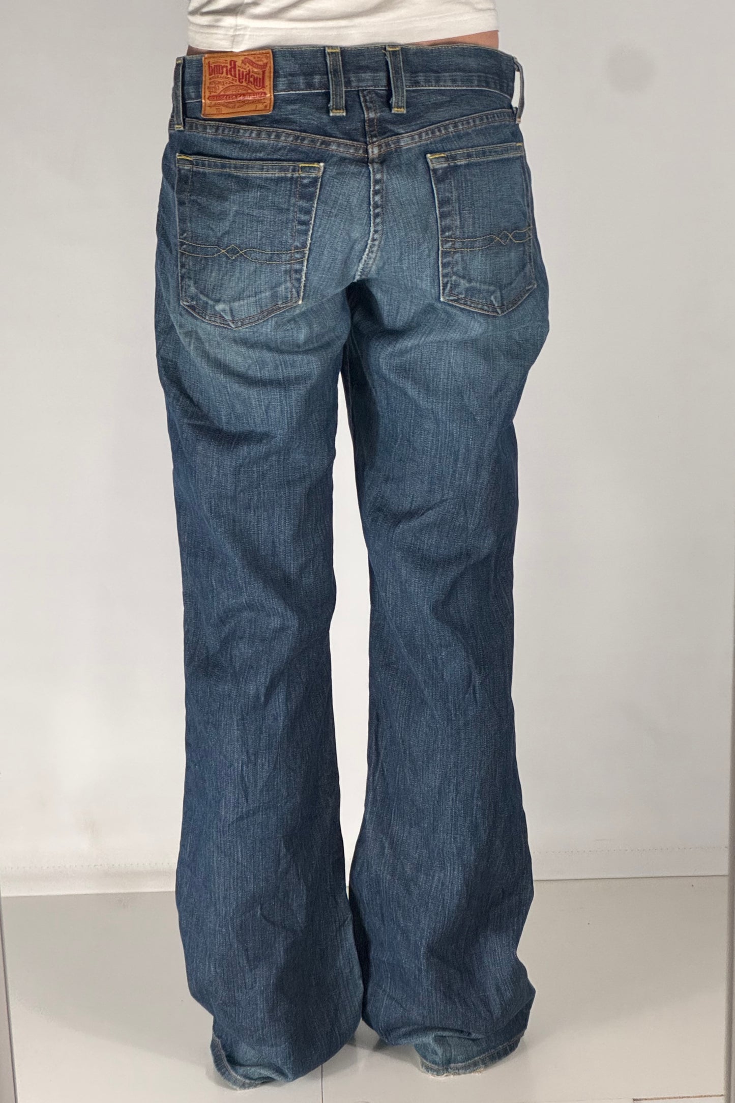 Lågmidjade jeans stl: M