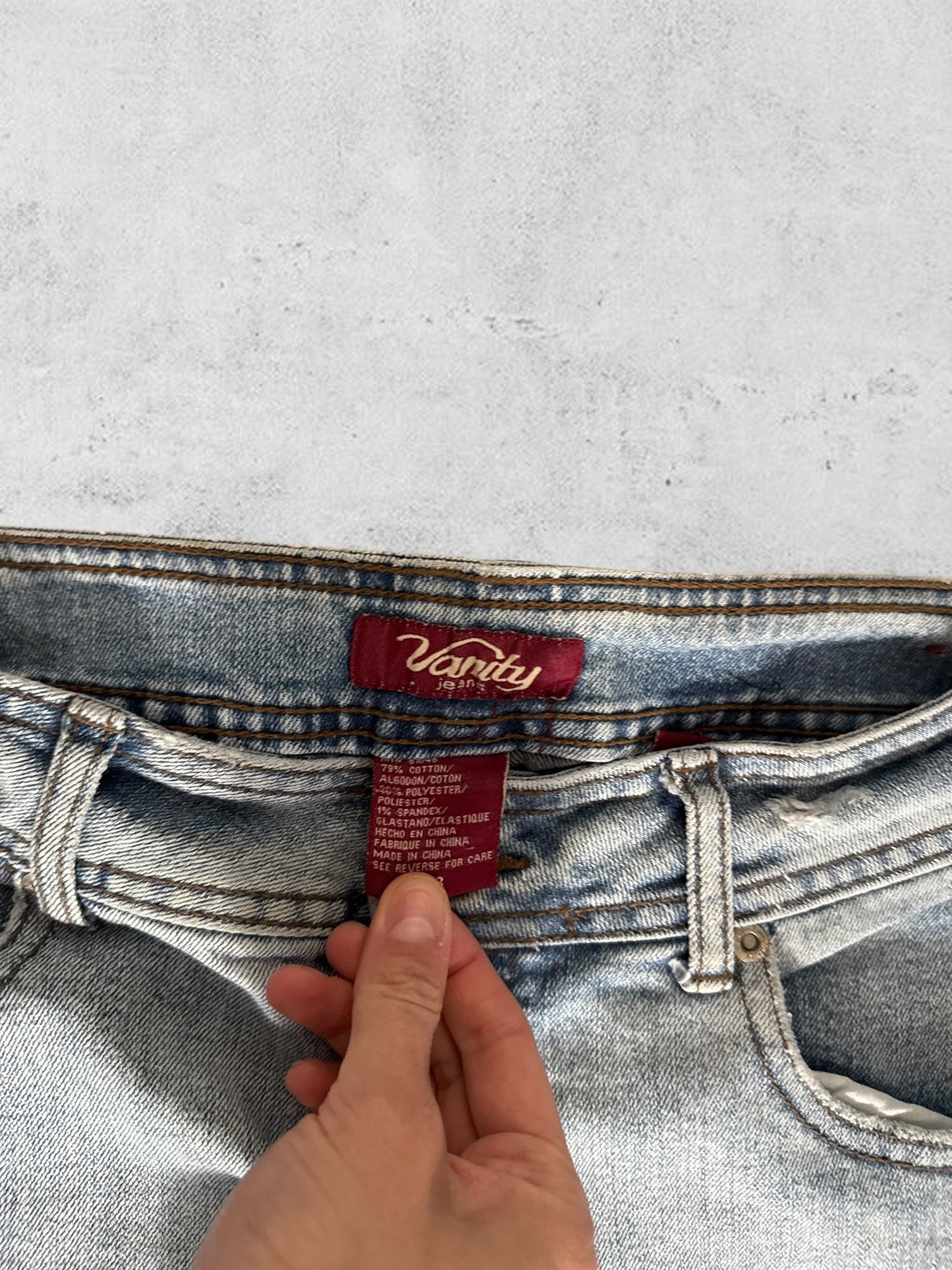 Lågmidjade jeans stl: S/M