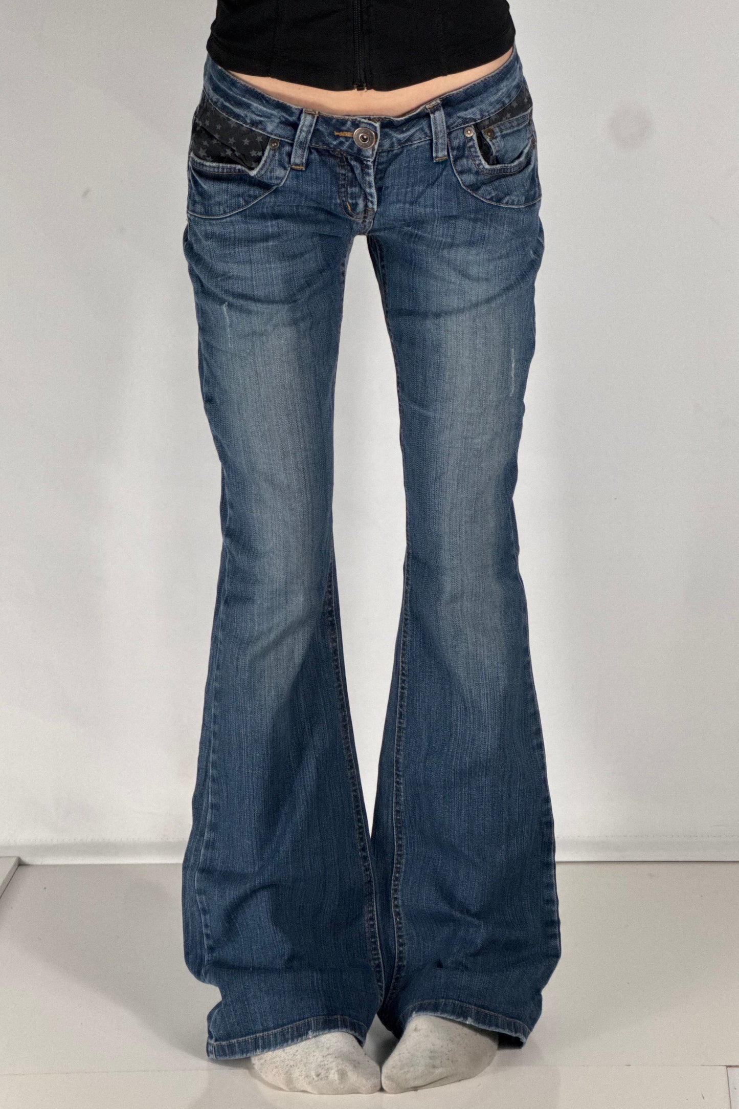 Lavlivede jeans str: S