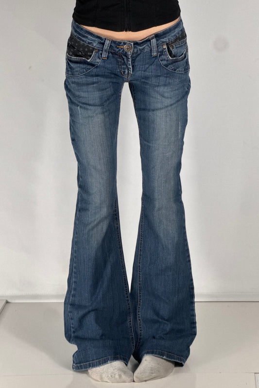 Lavlivede jeans str: S