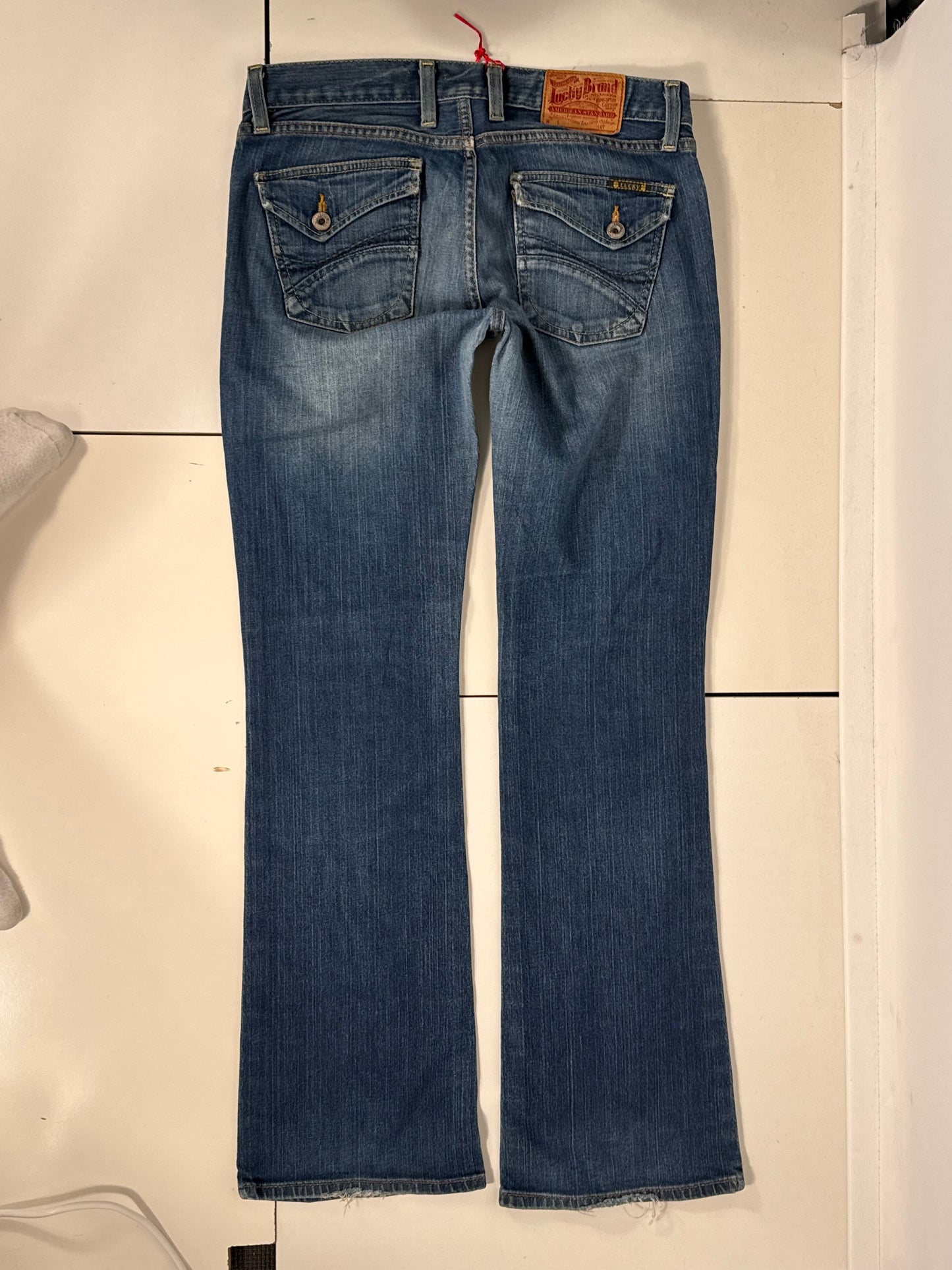 Lavtaljede jeans str: S