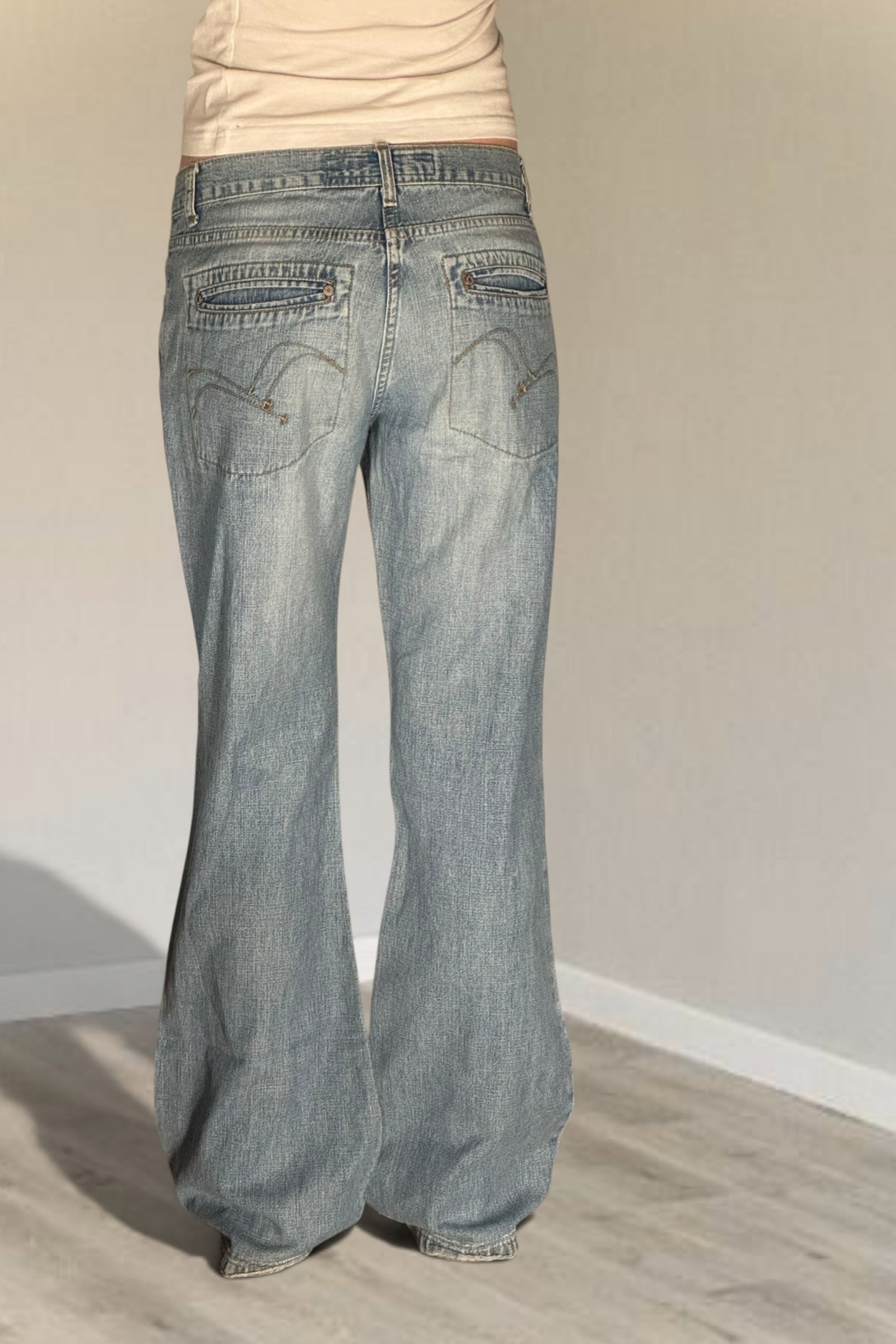 Lågmidjade jeans stl: S