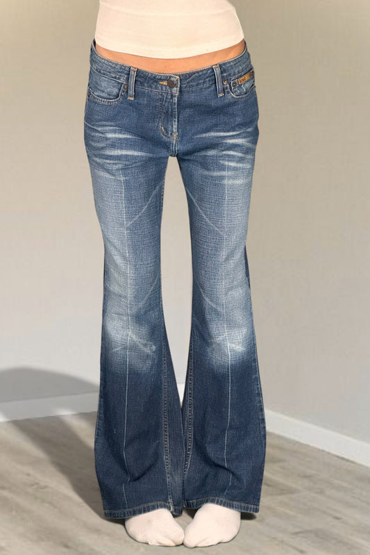Lågmidjade jeans stl: M