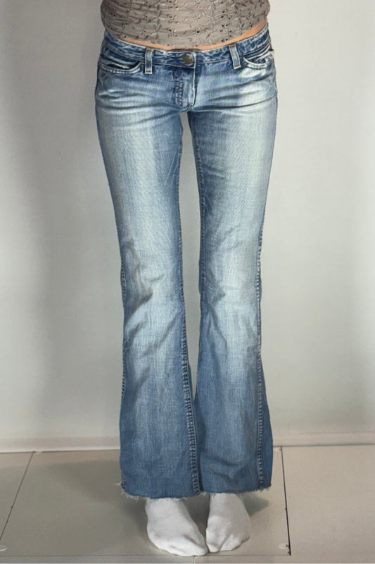 Lågmidjade jeans stl: XS