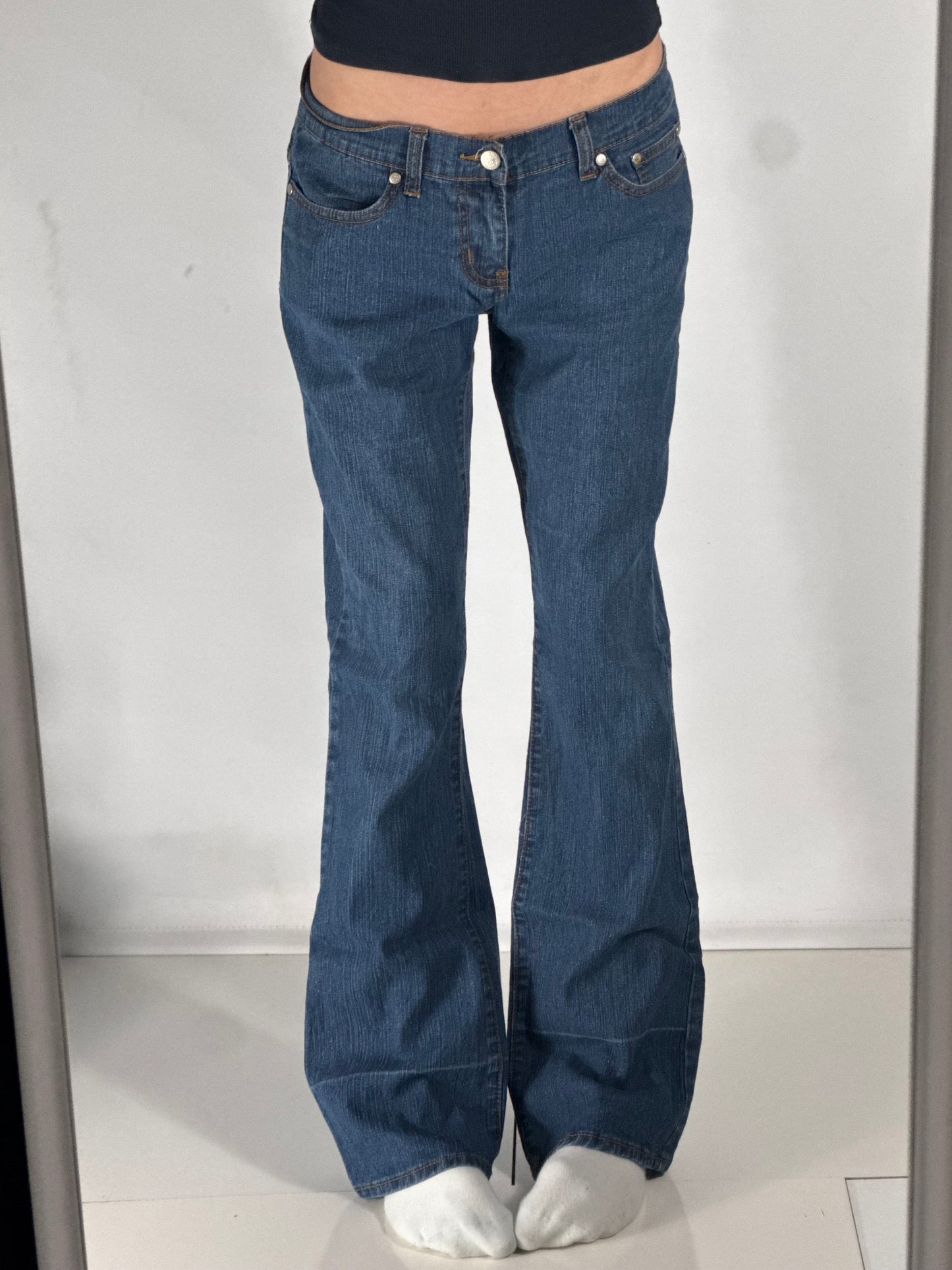 Lågmidjade jeans stl: S