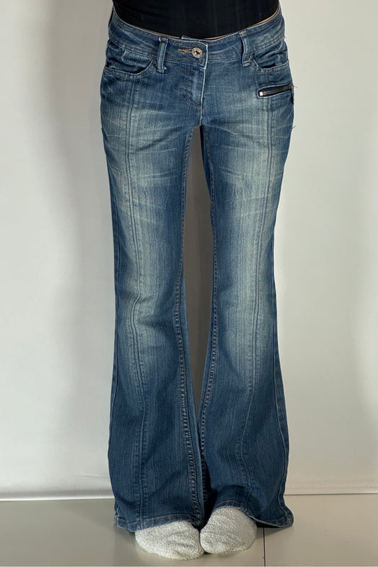 Lågmidjade jeans stl: S/M