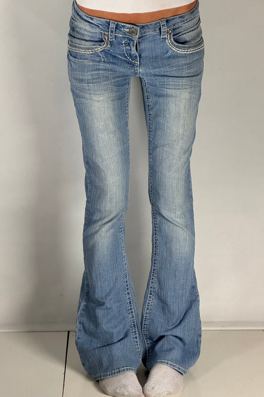 Lågmidjade jeans stl: XS