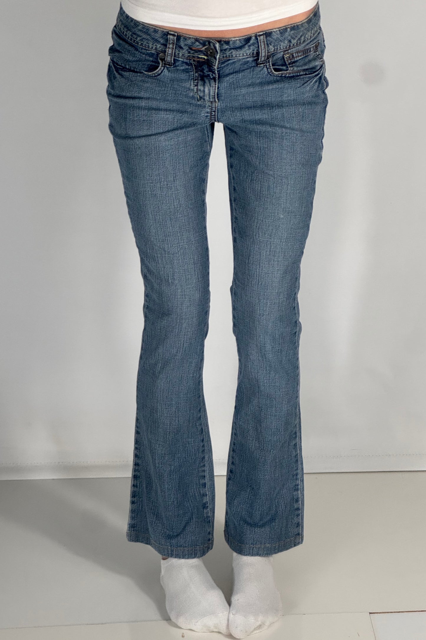 Lågmidjade jeans stl: XS