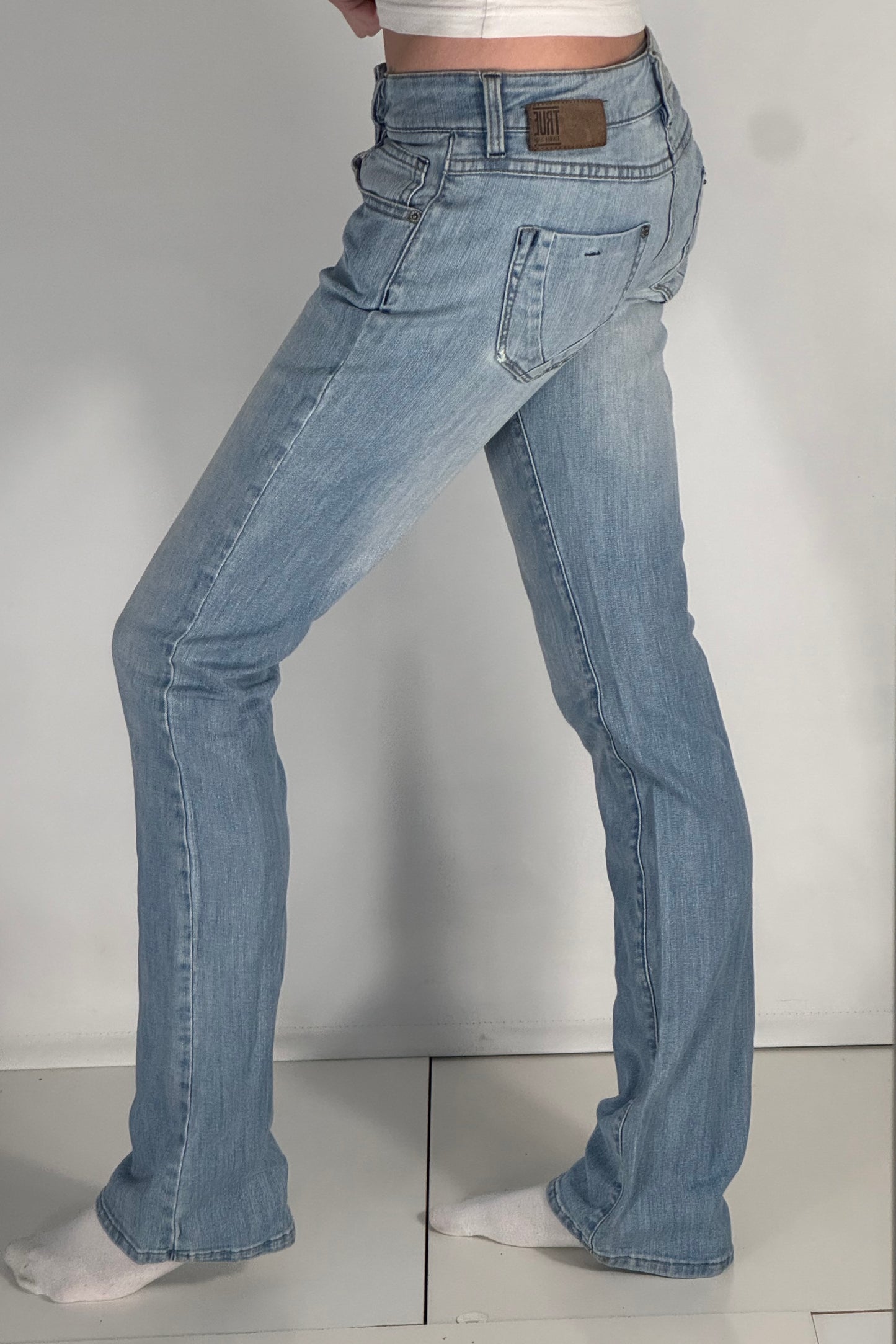 Lågmidjade jeans stl: XS