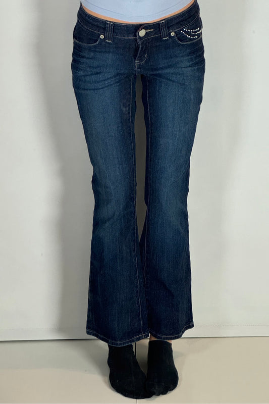 Lågmidjade jeans stl: S