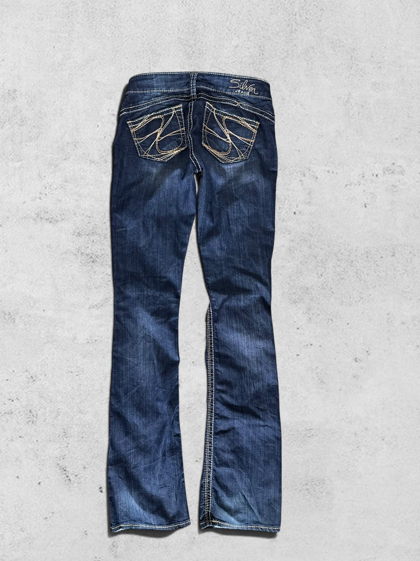 Lågmidjade jeans stl: XS