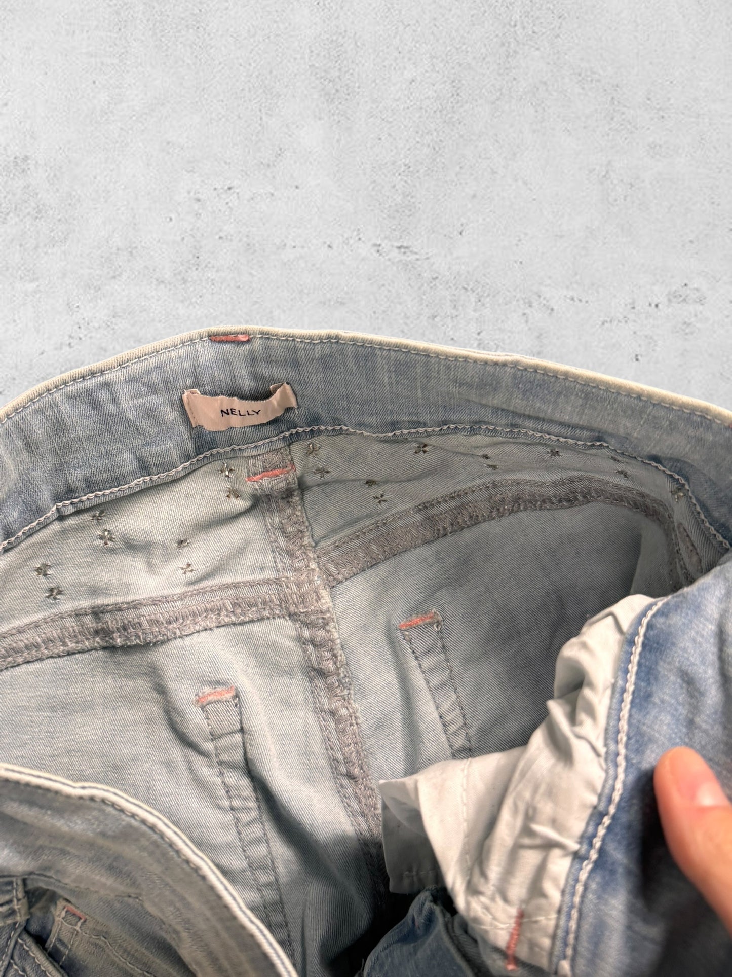 Lågmidjade jeans stl: XS/S