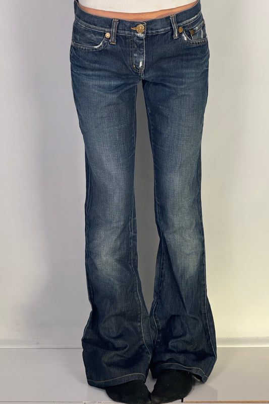 Lågmidjade jeans stl: S
