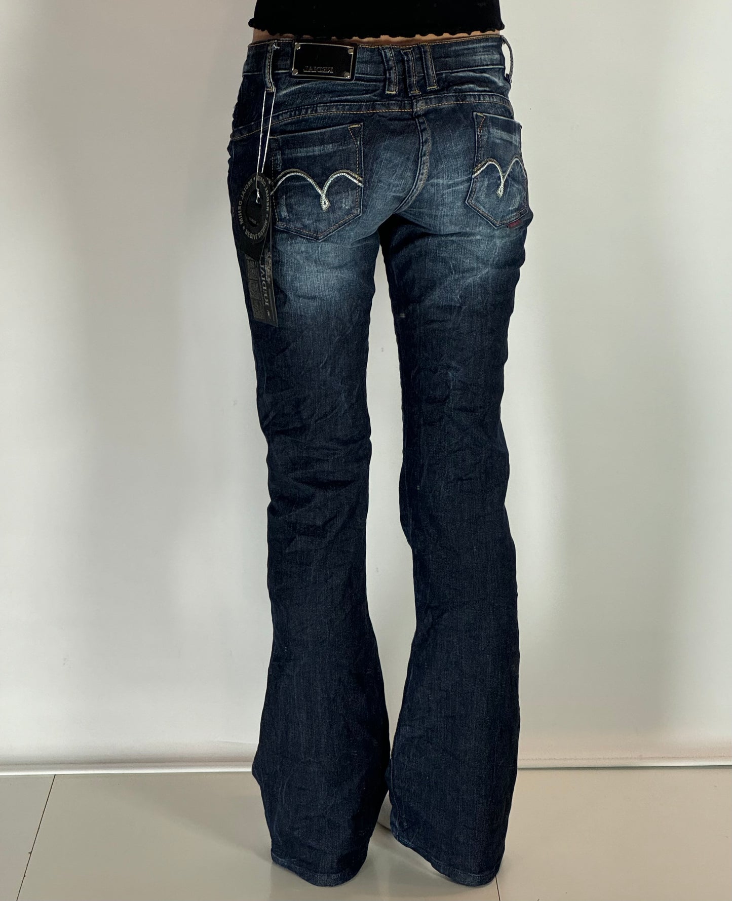 Lågmidjade jeans stl: S
