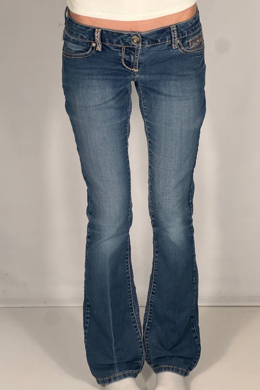 Lågmidjade jeans stl: XS