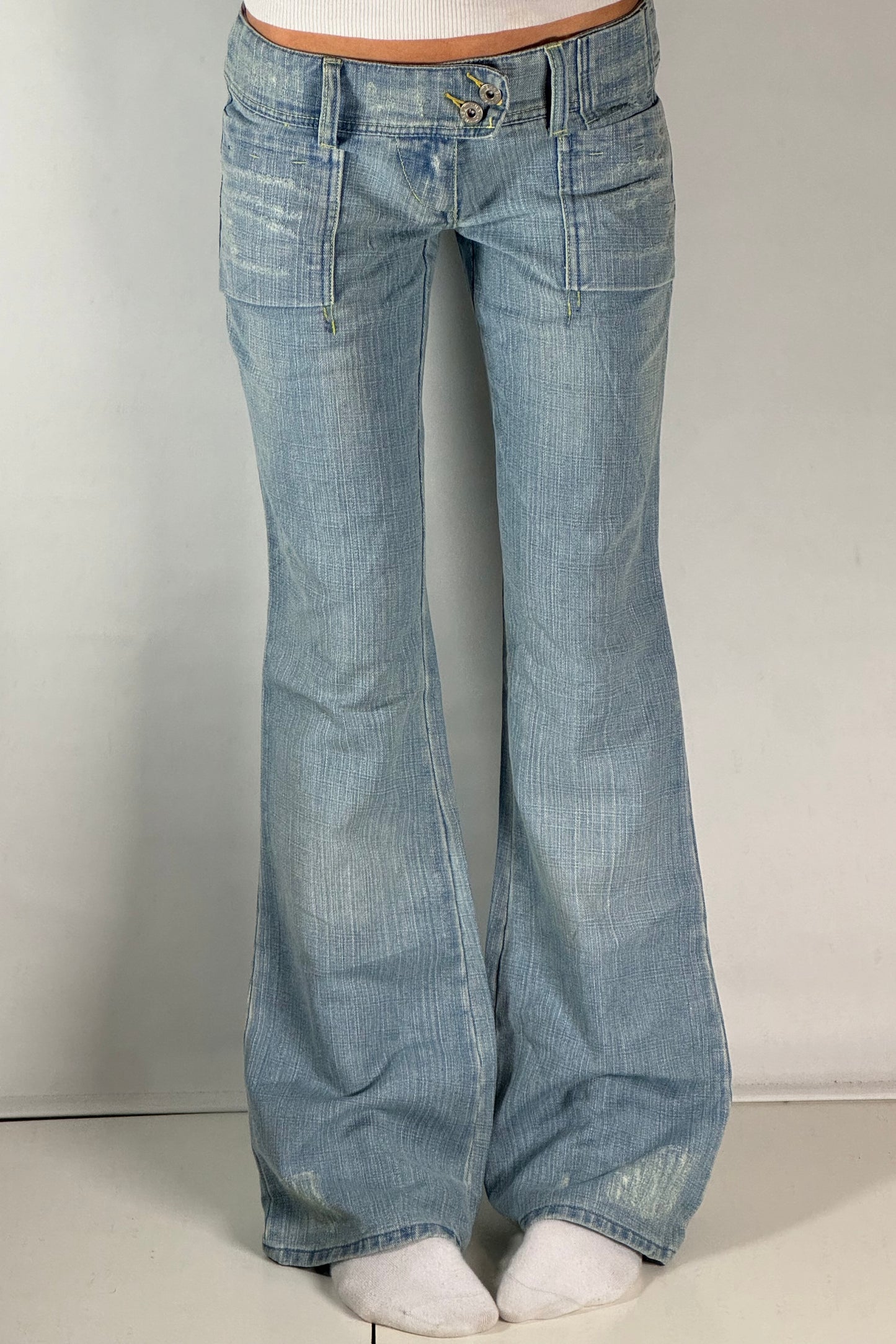 Lågmidjade jeans stl: S/M