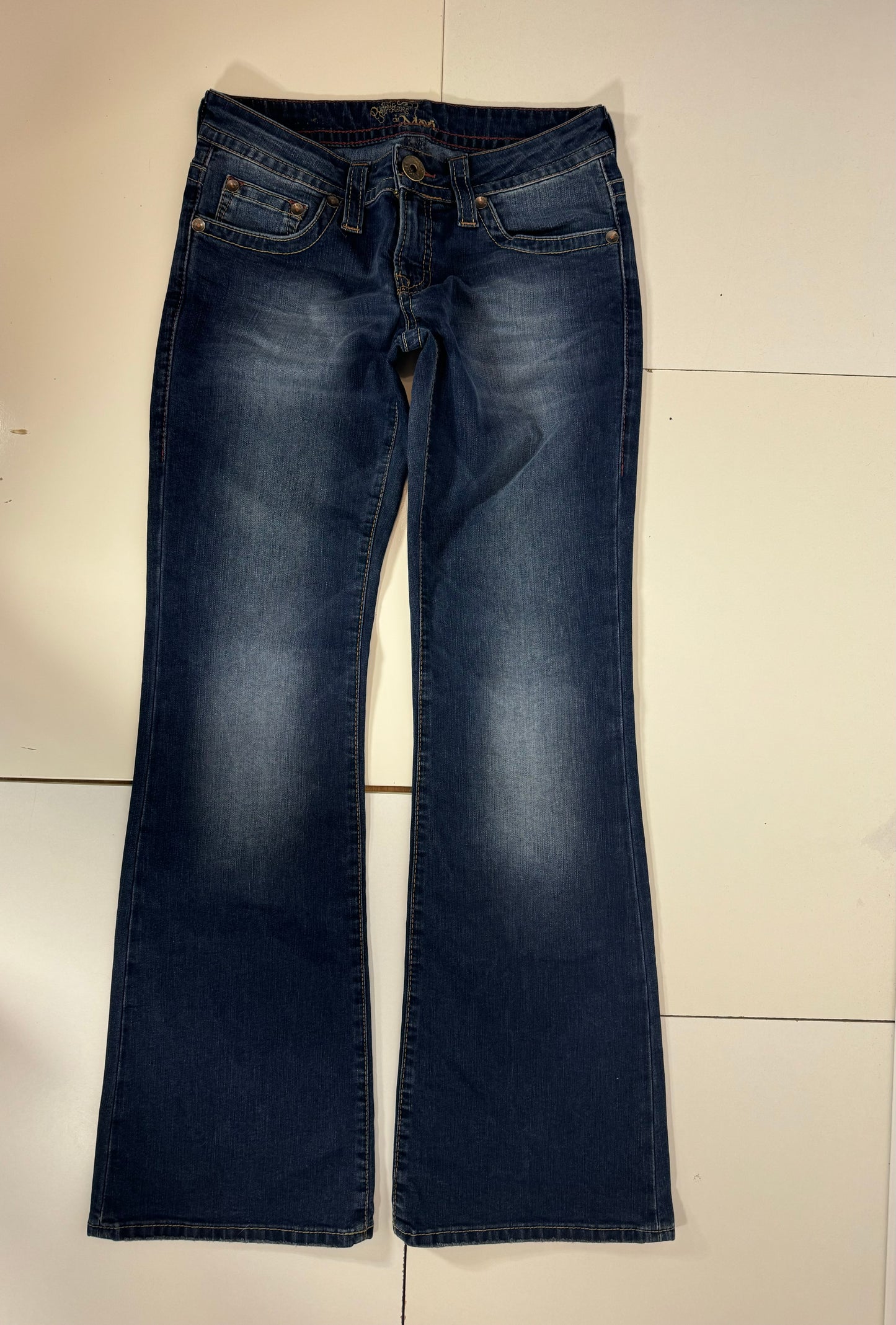 Lågmidjade jeans stl: S