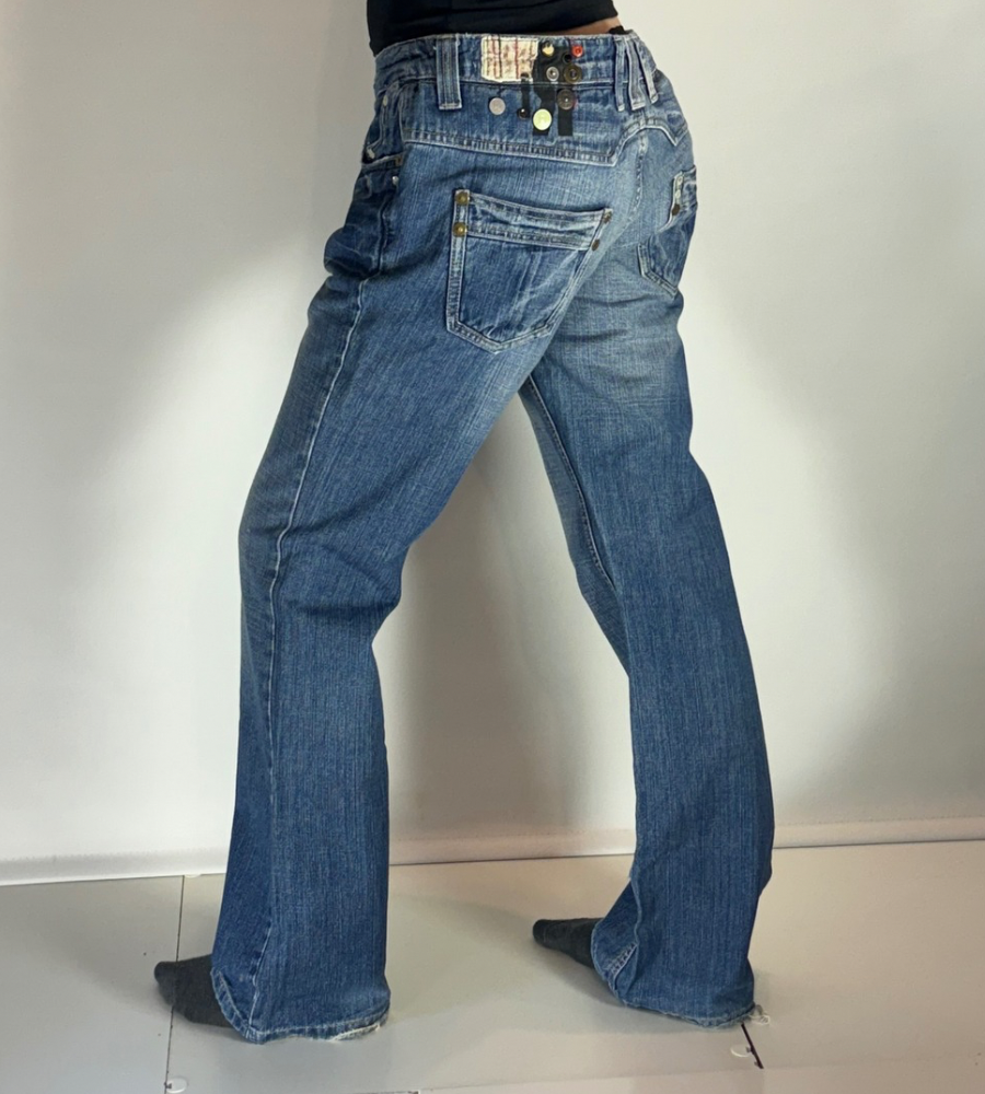 Lågmidjade jeans – stl: M/L