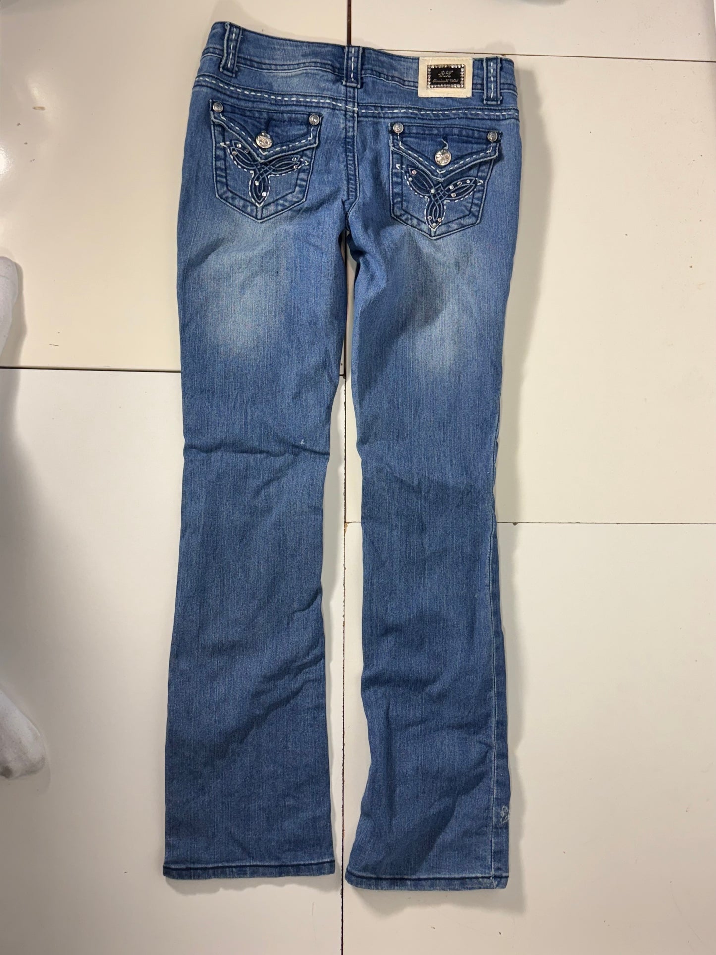 Lågmidjade jeans stl: XS