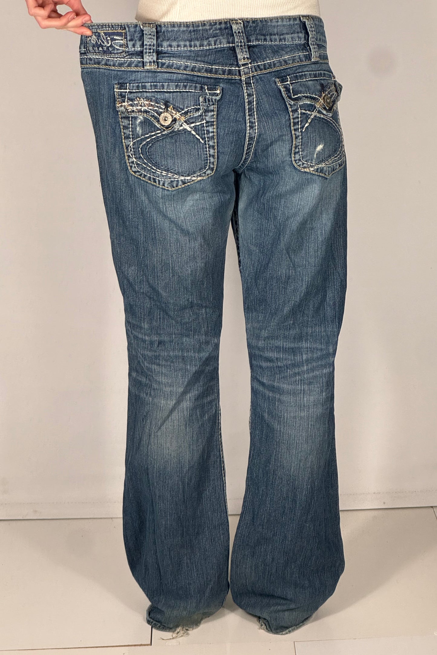 Lågmidjade jeans stl: L