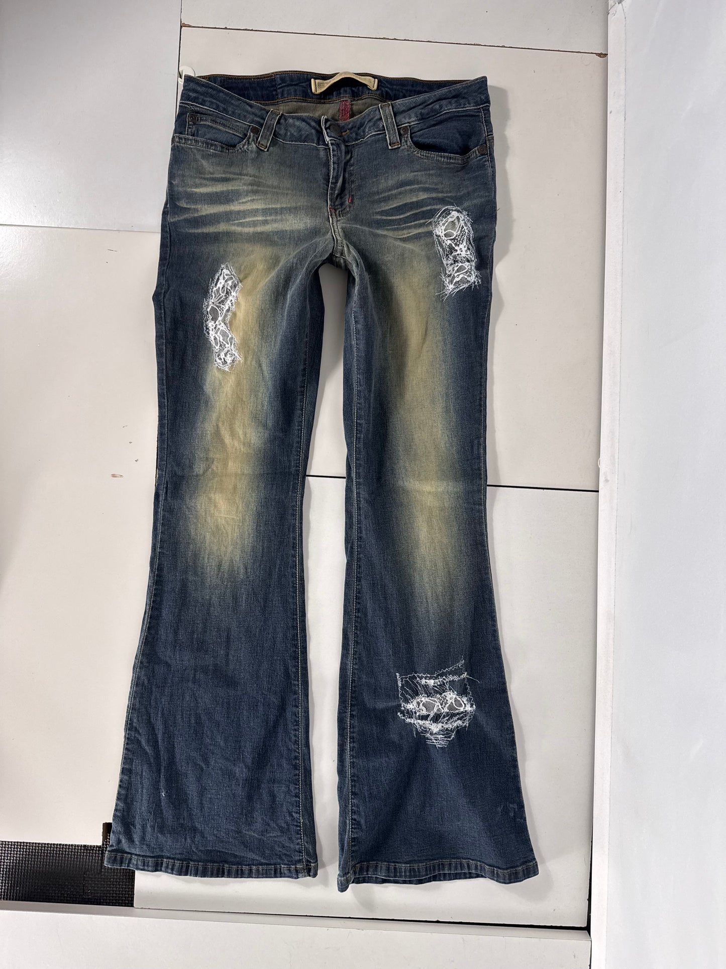 Lågmidjade jeans stl: S