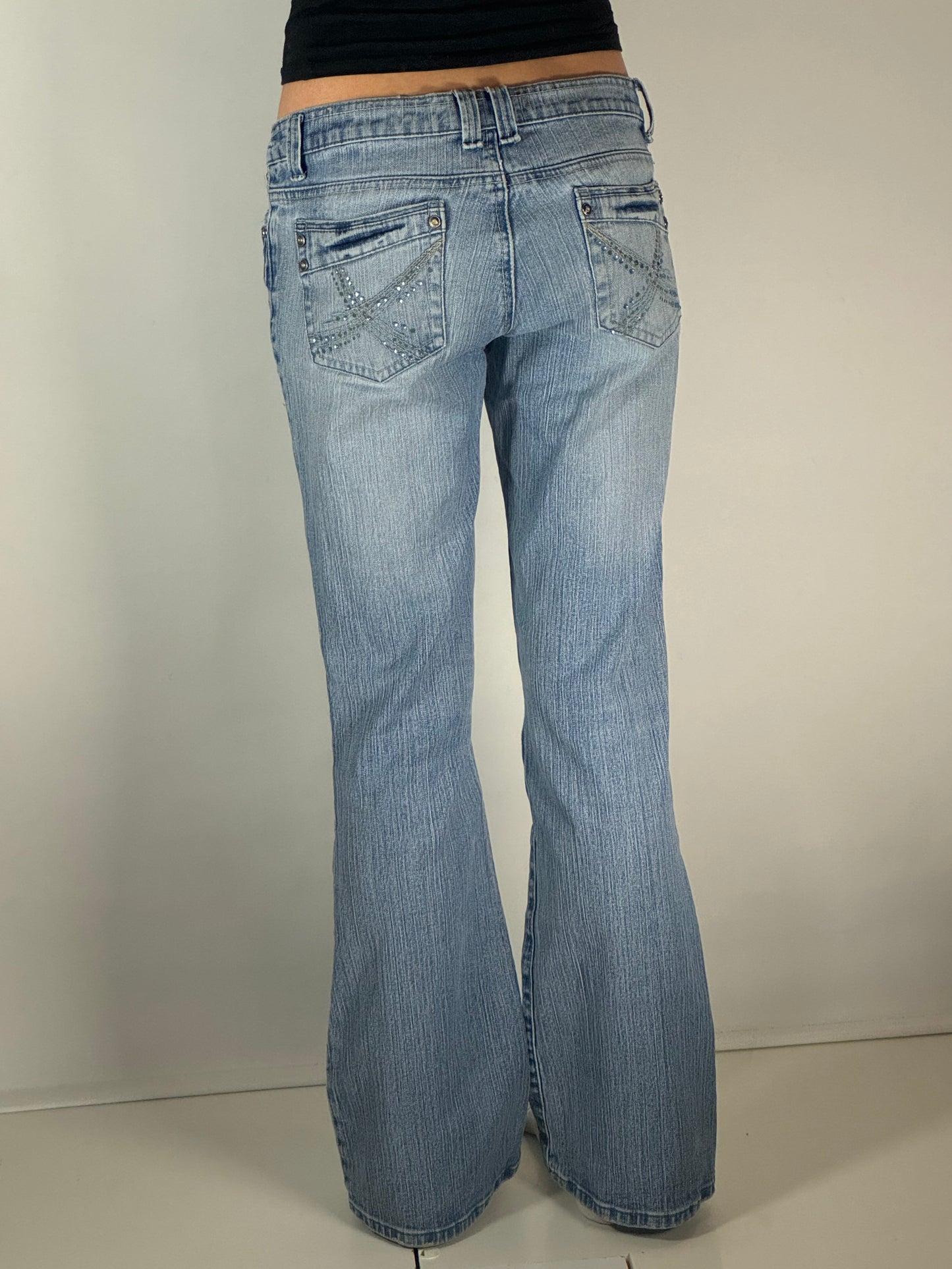 Lågmidjade jeans stl: M