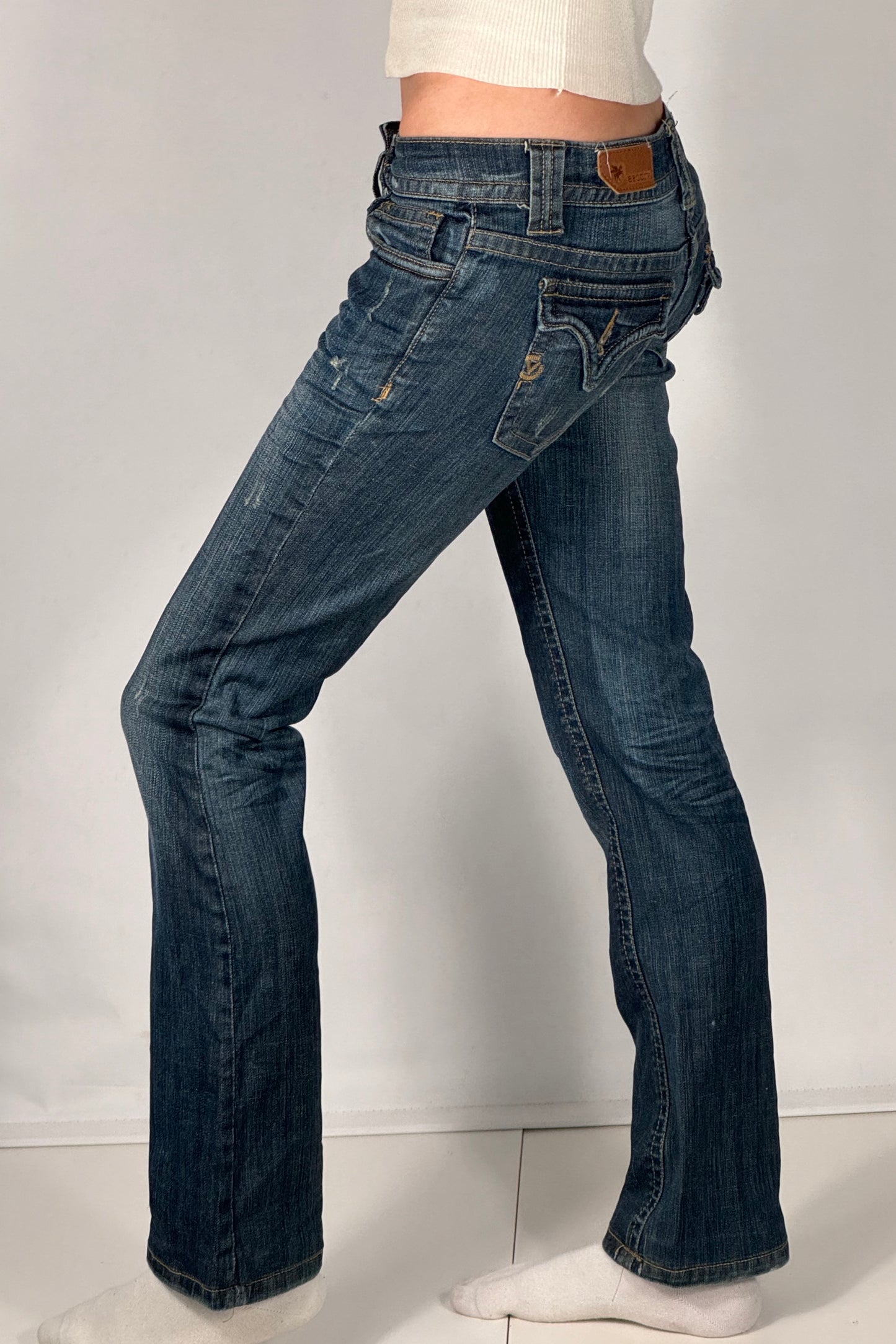 Lavlivede jeans str: XS