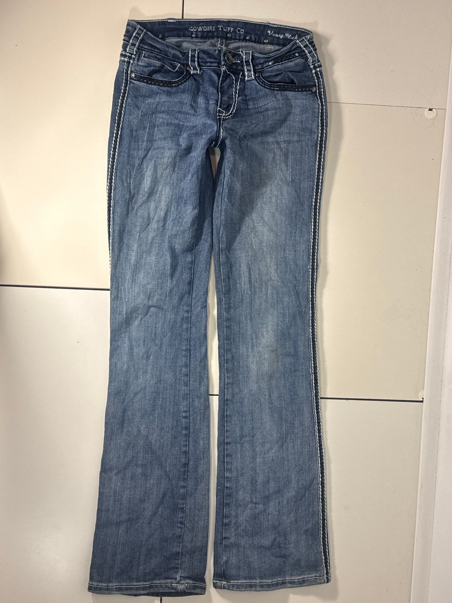 Lågmidjade jeans stl: XS