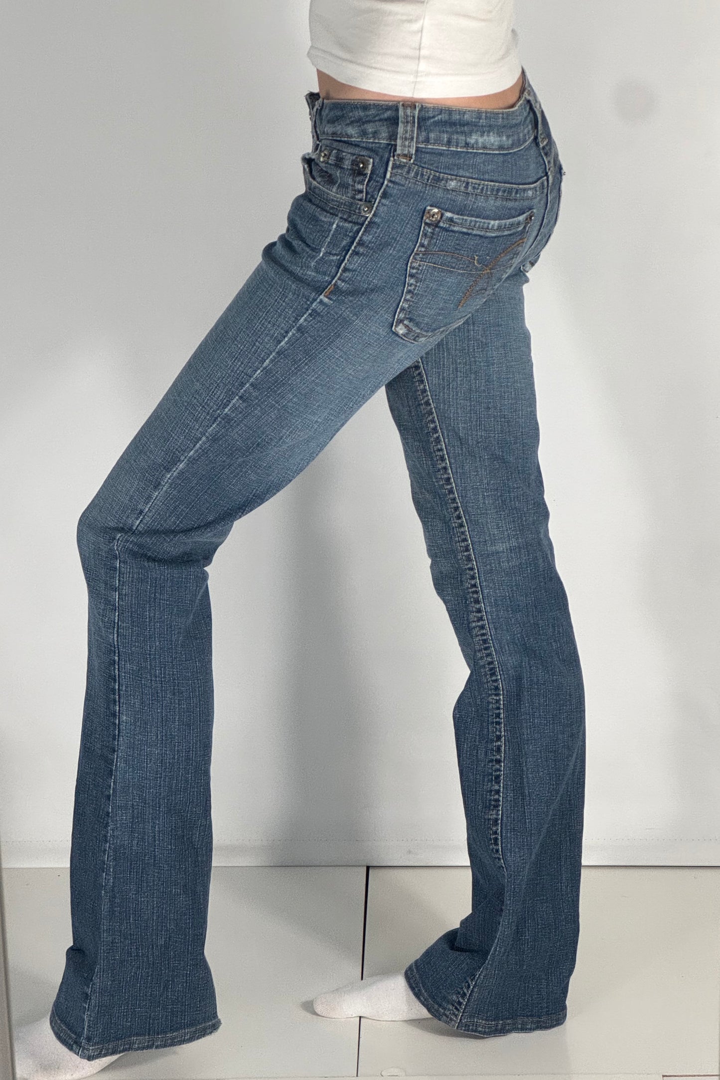 Lågmidjade jeans stl: XS