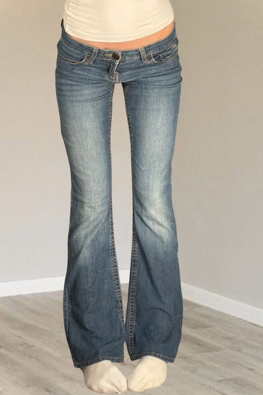 Lågmidjade jeans stl: XXS