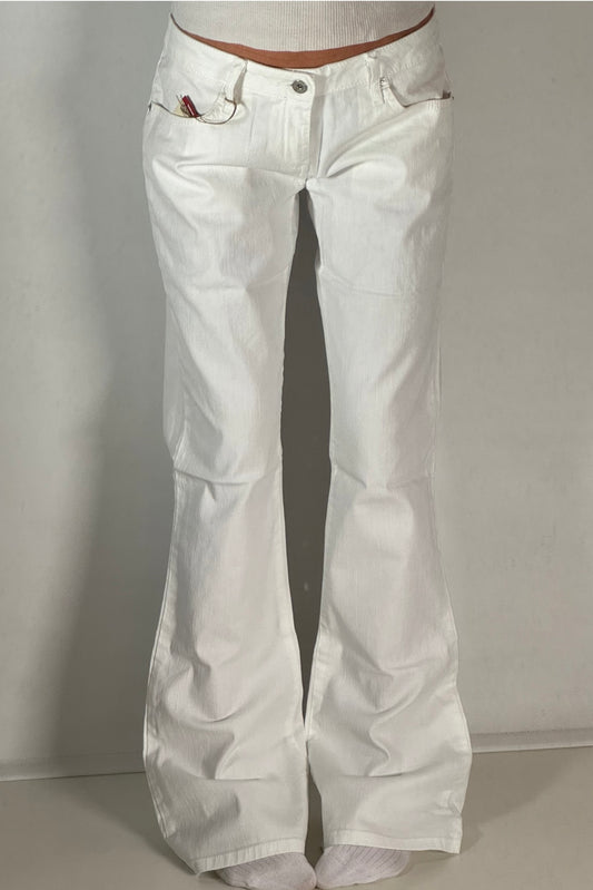 Lågmidjade jeans stl: L (W32/L34)