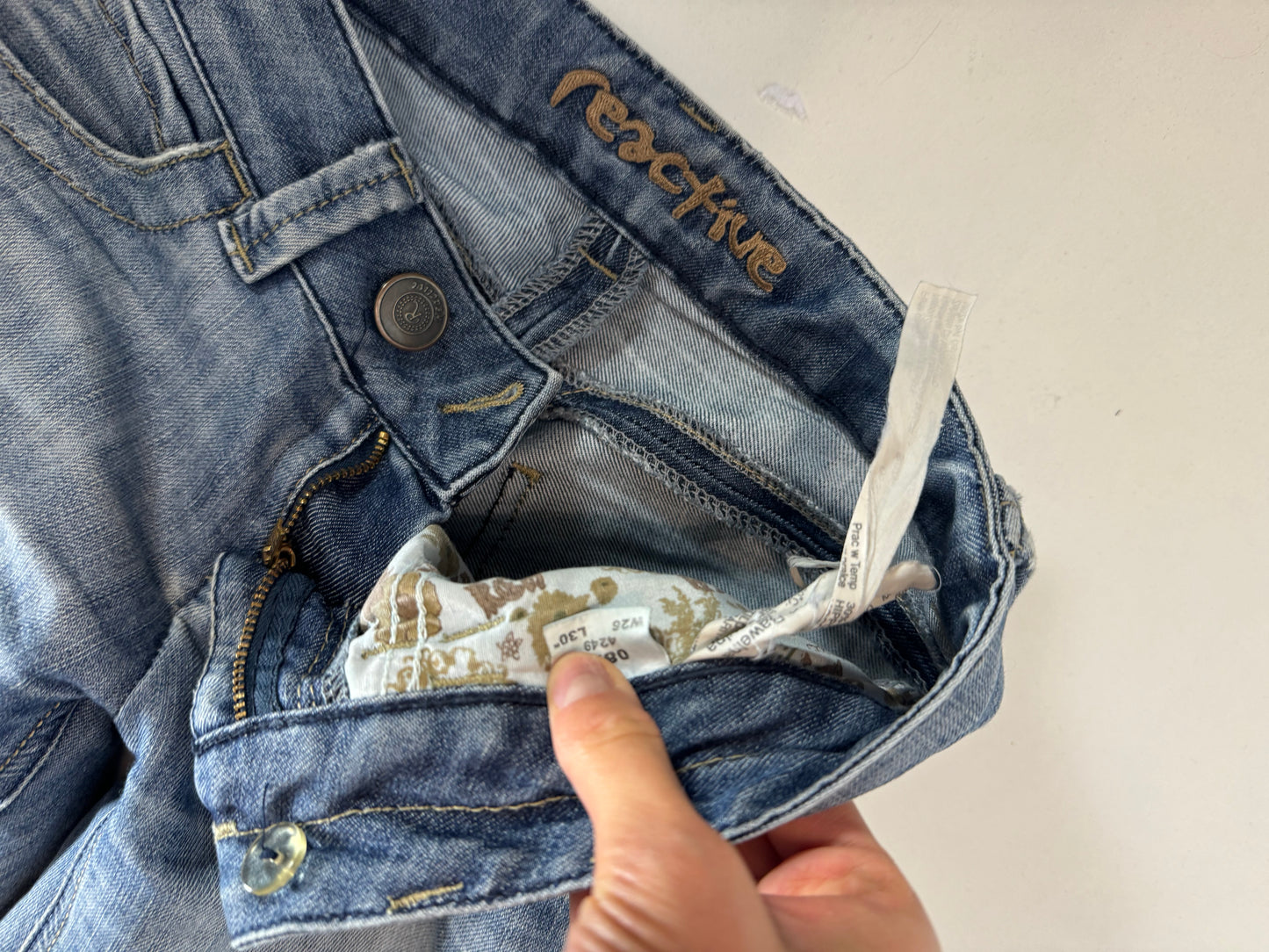 Lågmidjade jeans stl: XS