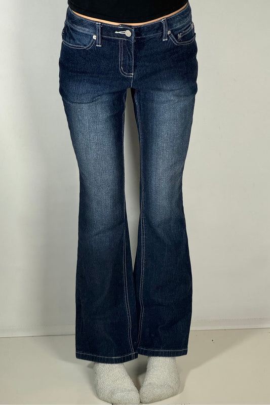 Utsvängda jeans stl: XS/S