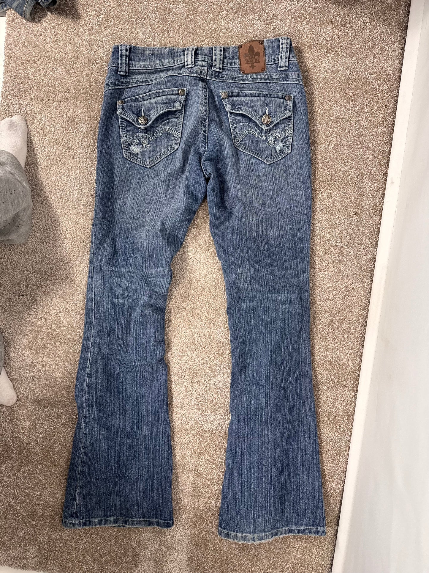 Lavtaljede jeans str: XS