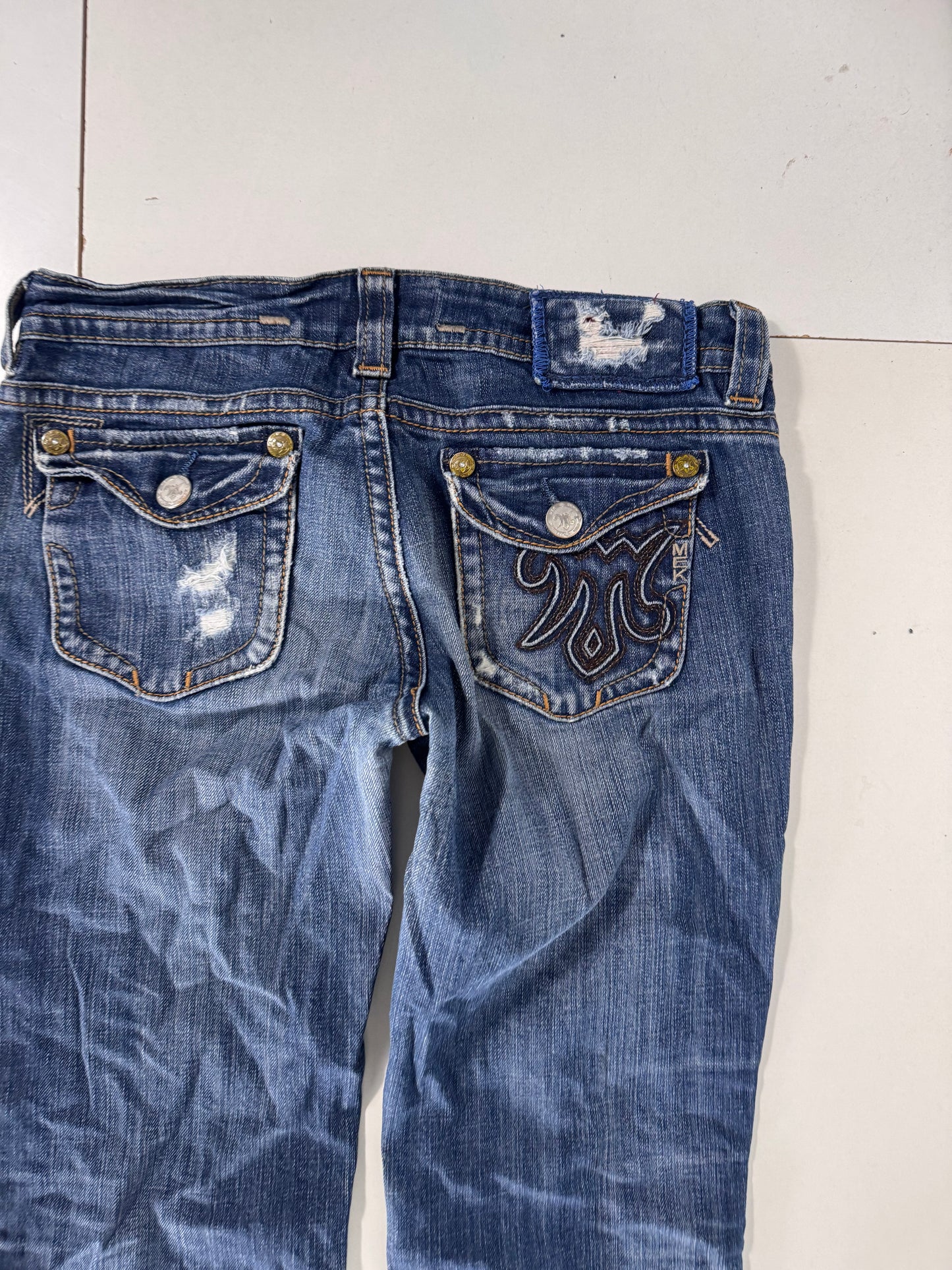 Lågmidjade jeans stl: S