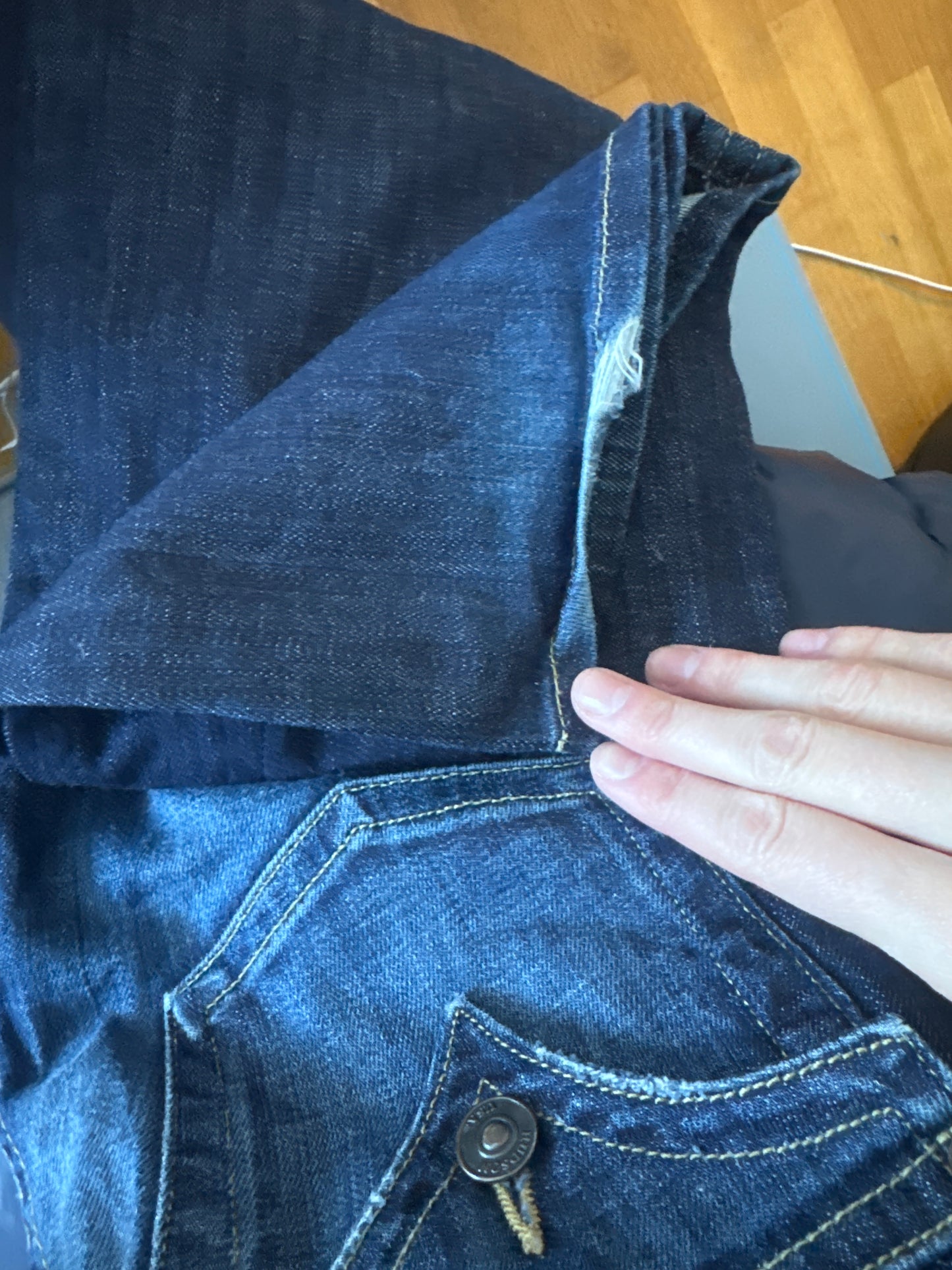 Lågmidjade jeans stl: XS