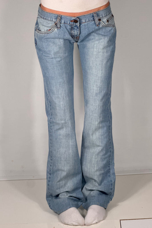 Lågmidjade jeans stl: S