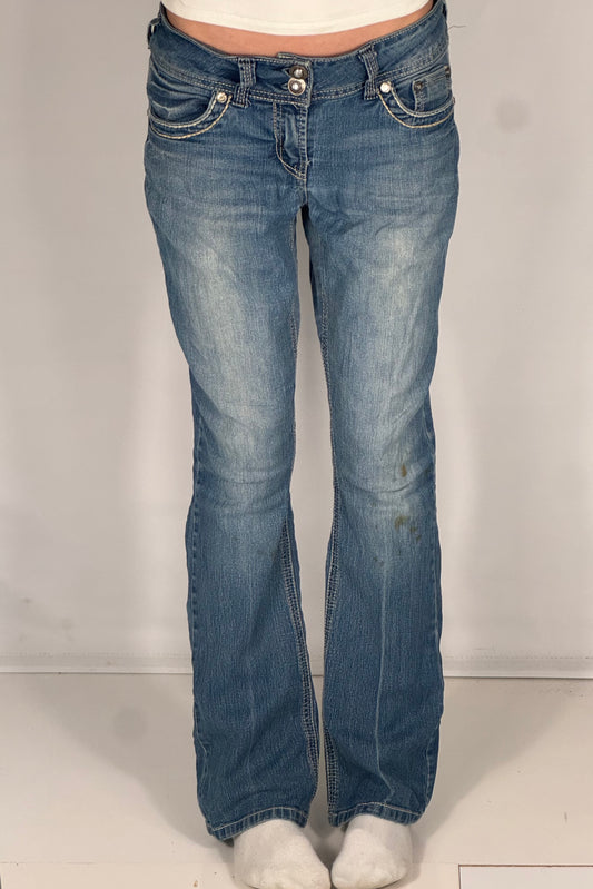 Lågmidjade jeans stl: M