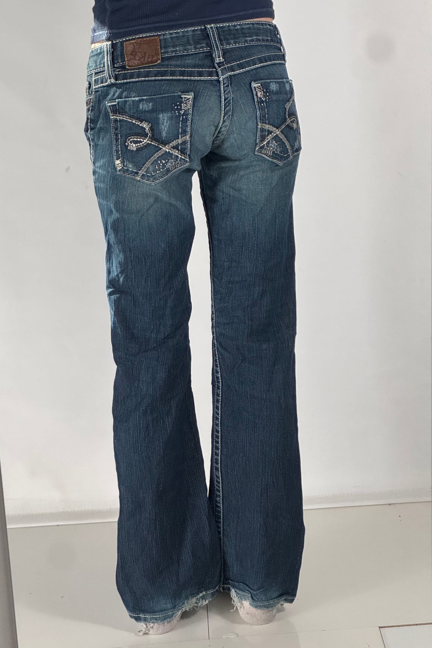 Lågmidjade jeans stl: XS