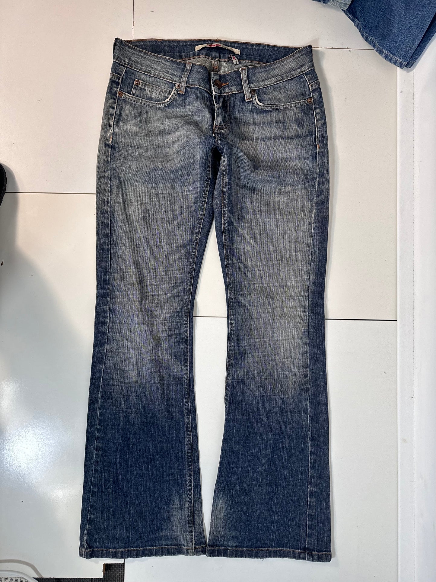 Lågmidjade jeans stl: S