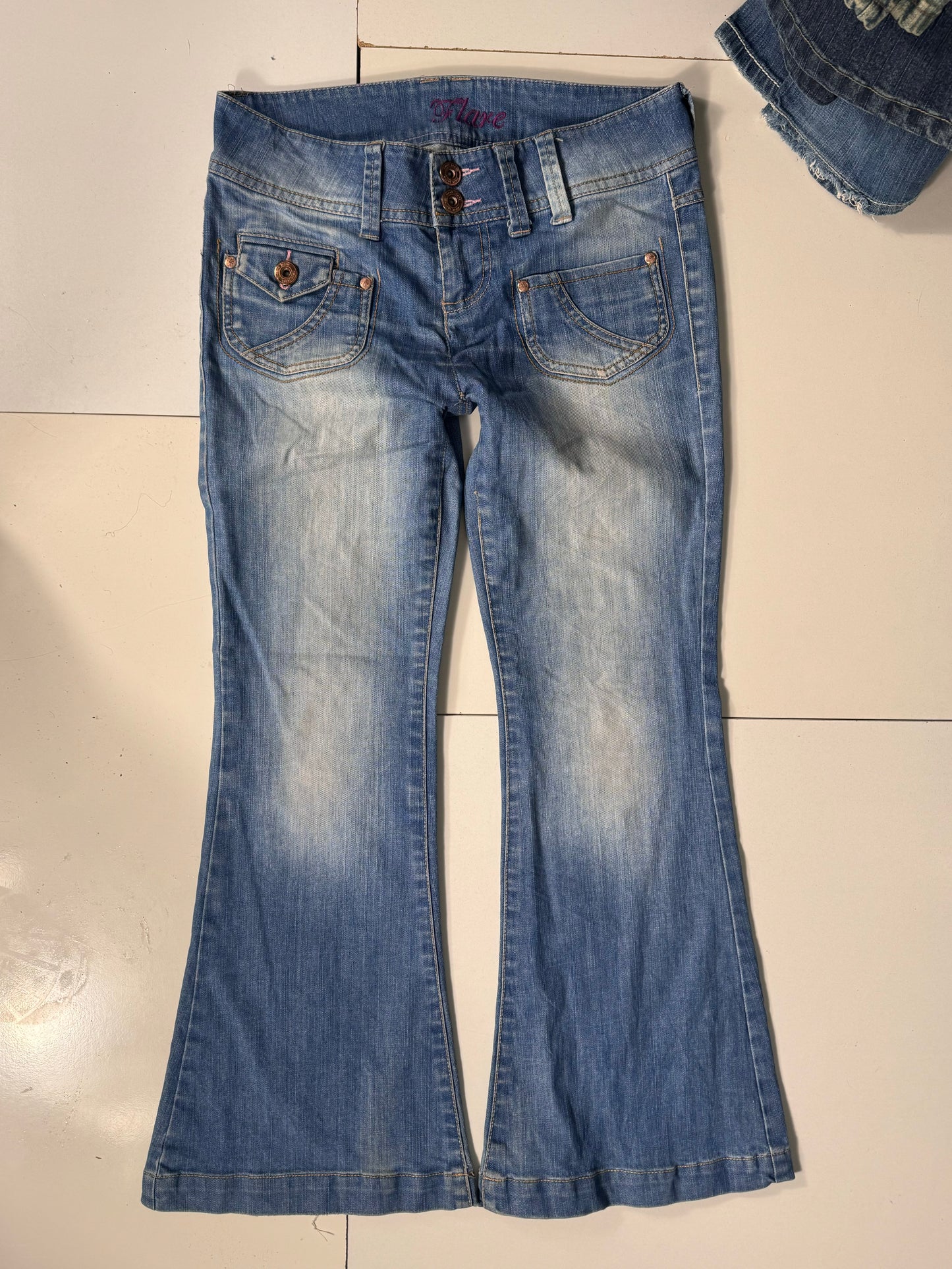 Lågmidjade jeans stl: XS/S