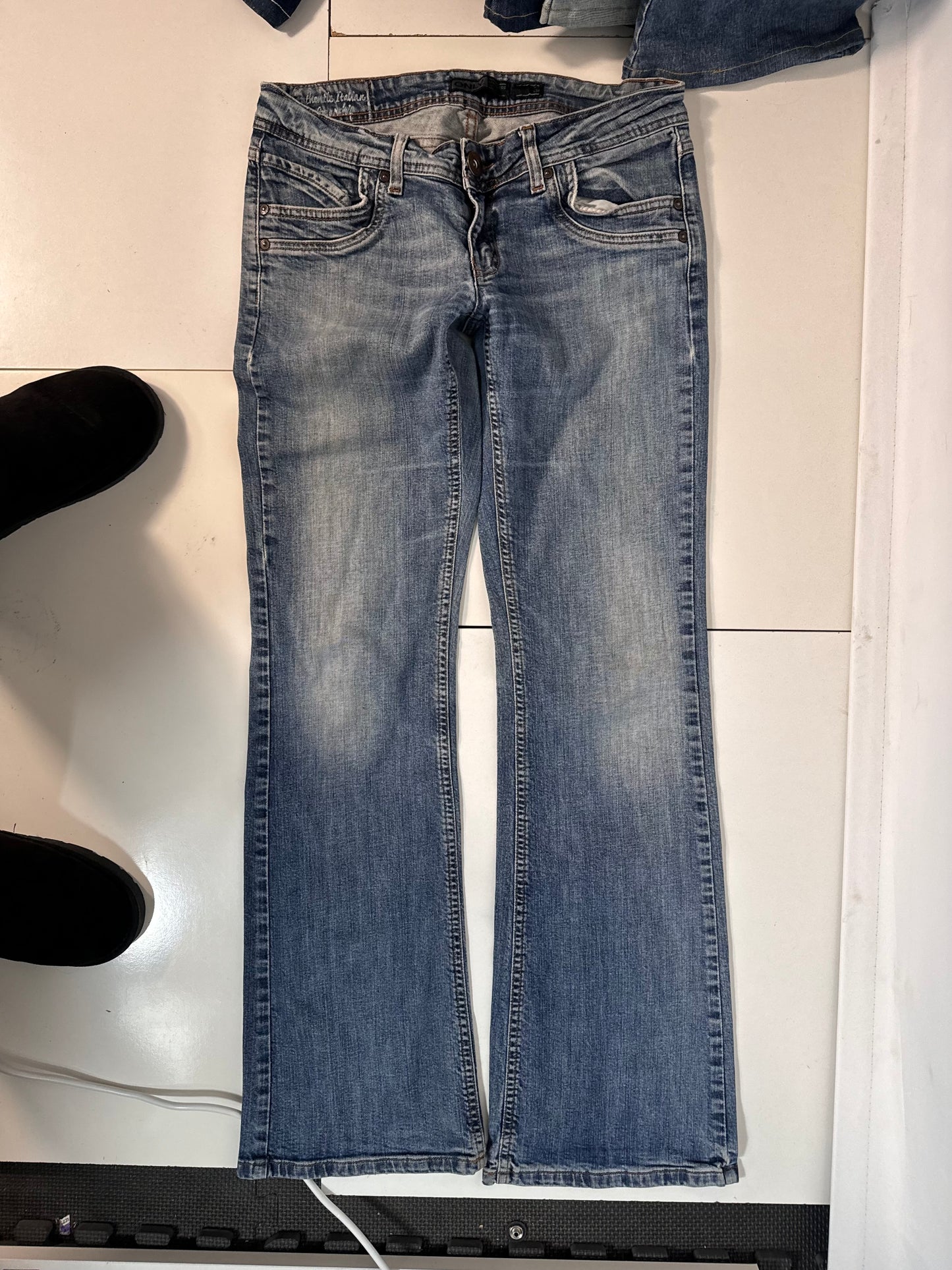 Lågmidjade jeans stl: S