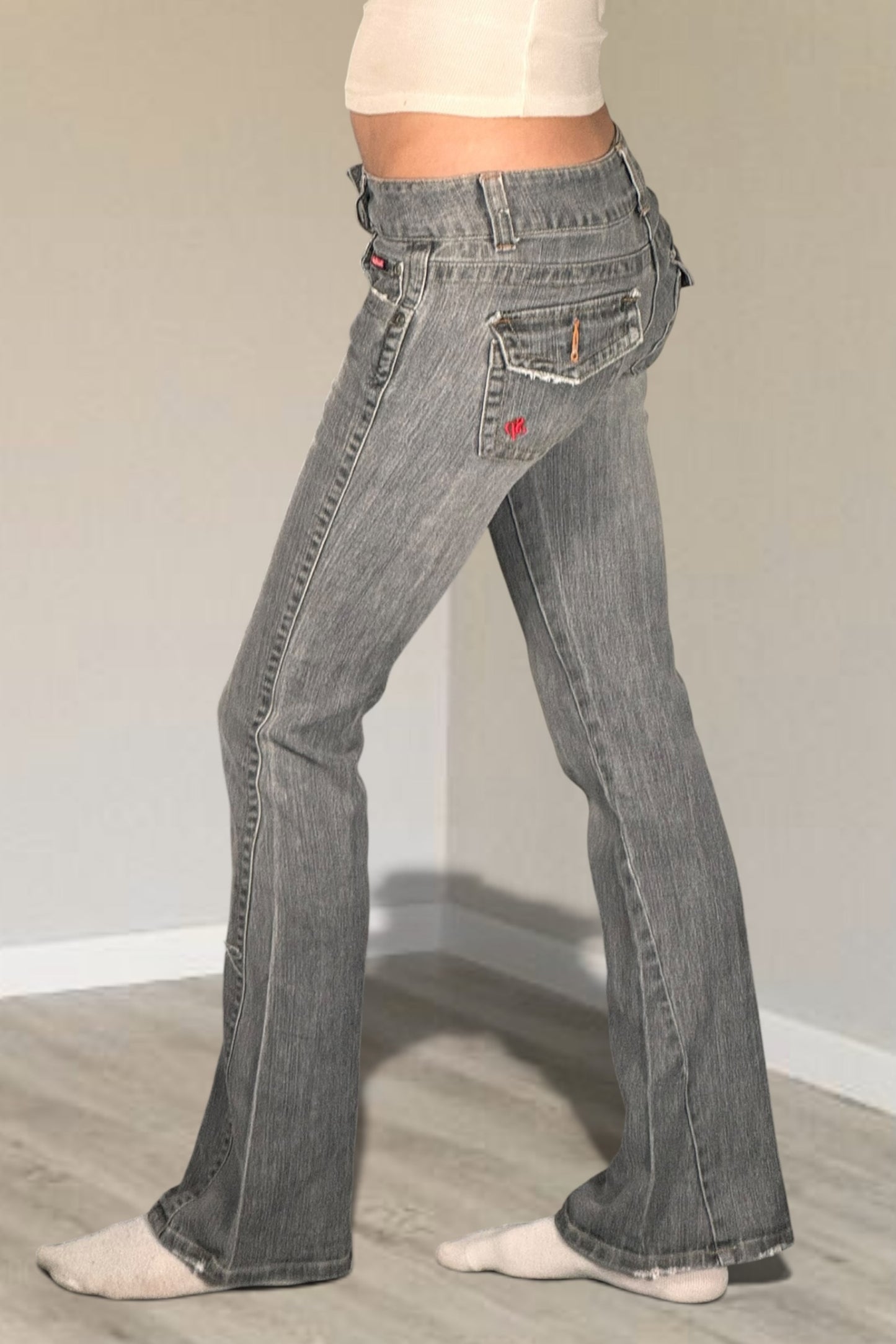 Lågmidjade jeans stl: XS