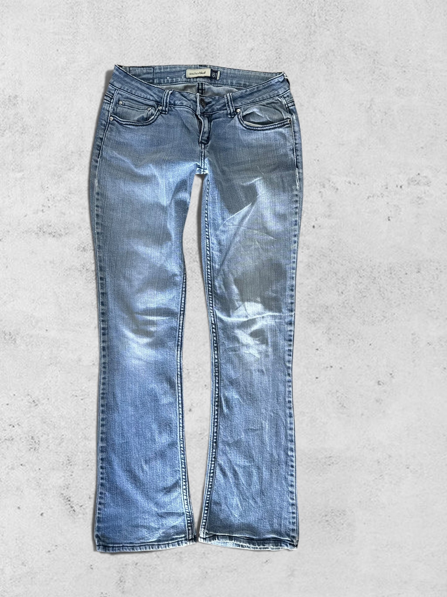 Lågmidjade jeans stl: XS