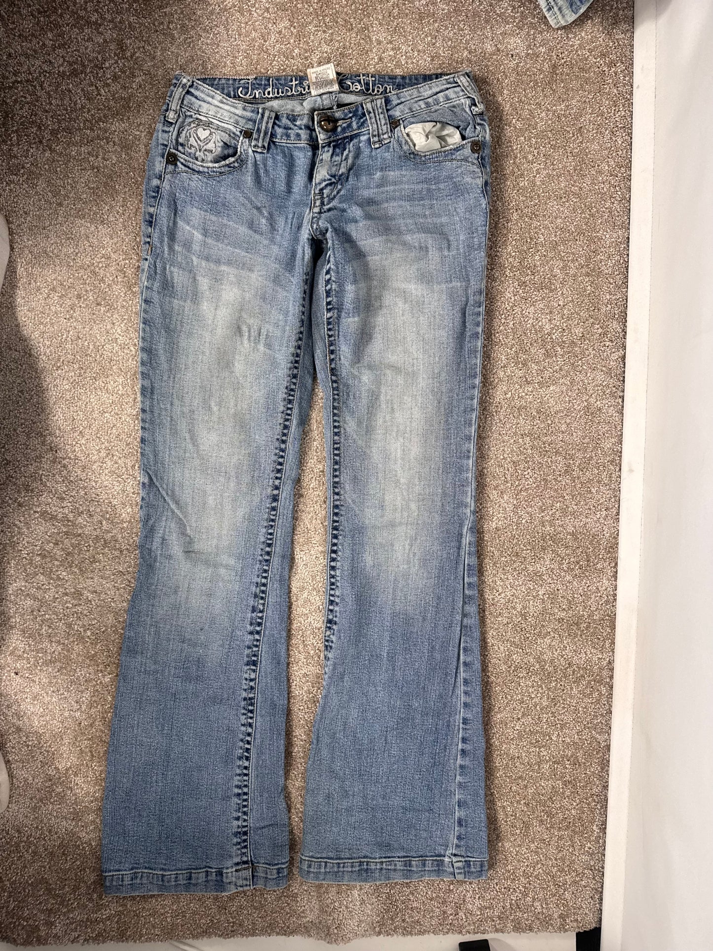 Lågmidjade jeans stl: XS