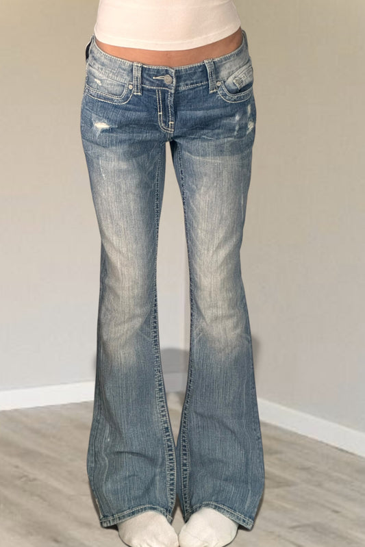 Low-rise jeans size M