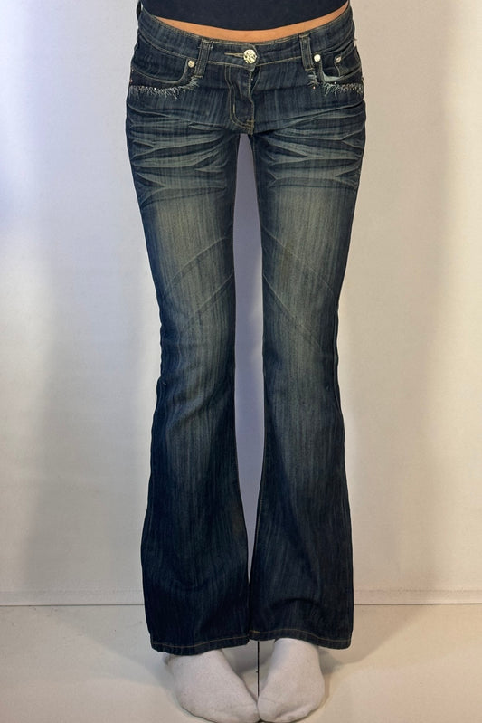 Lågmidjade jeans stl: XS