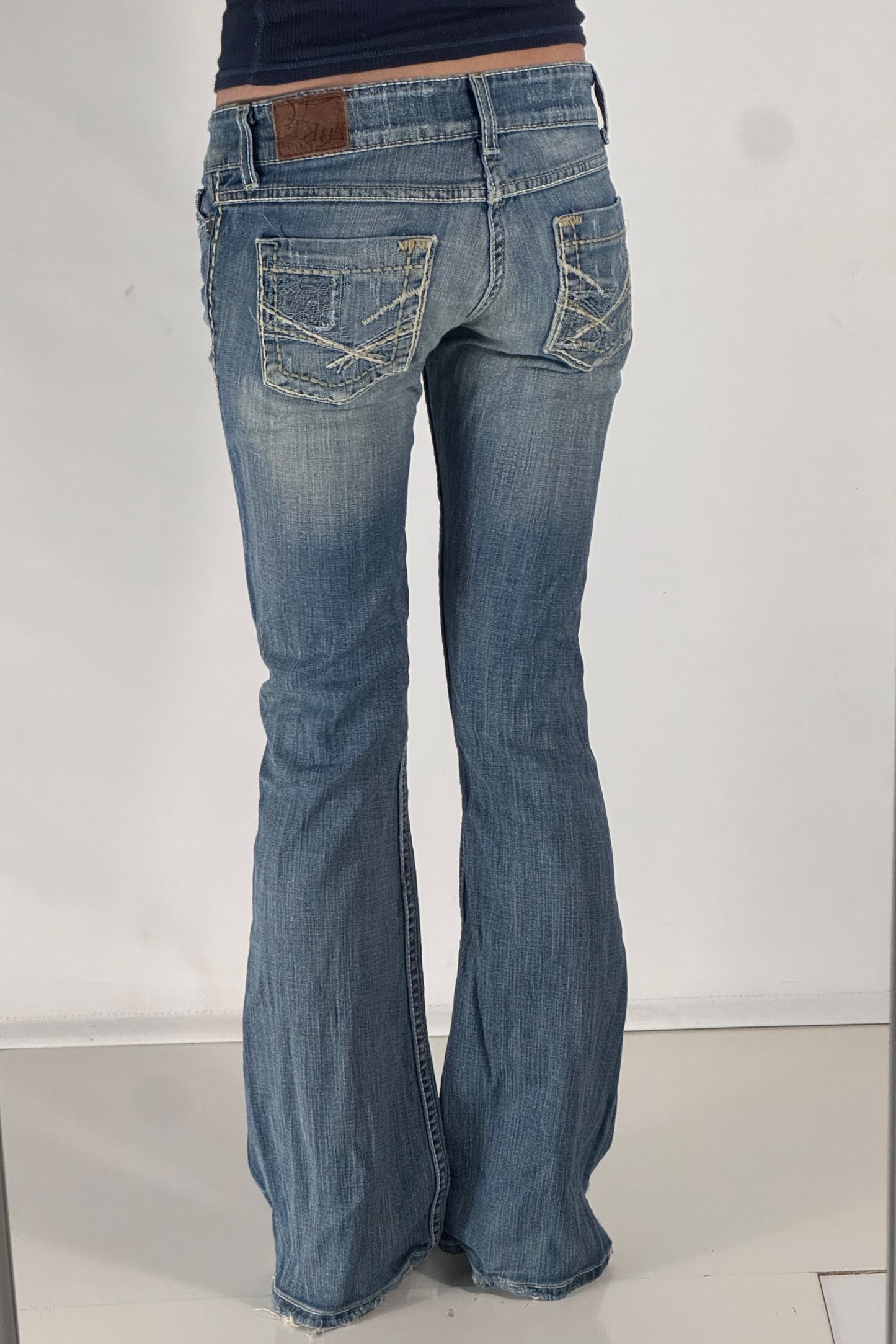 Lågmidjade jeans stl: XS